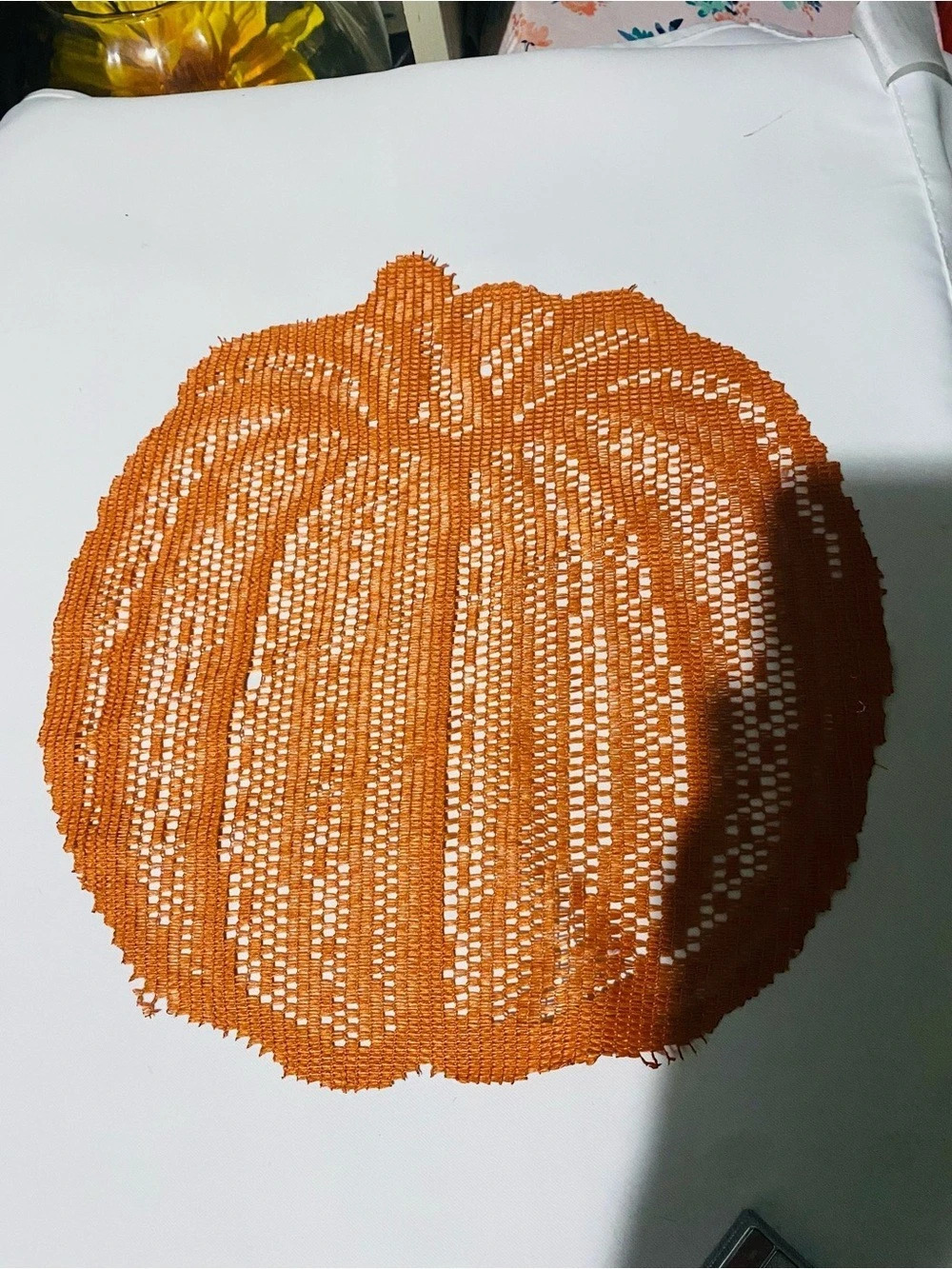 Orange Pumpkin Decor